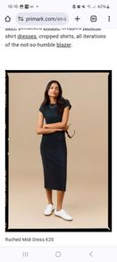Penneys Ruched Midi dress