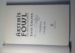 Artemis Fowl The Artic Incident Signed Hardback 1st Edition
