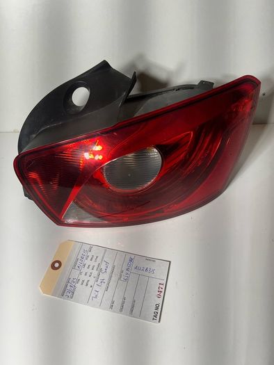 Seat Ibiza 2012 5dr Right Rear Tail Light 6j4945096k A1l2b31s