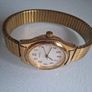 Vintage Ladies Womens Gold Tone Expandable Strap Bracelet Sekonda Quartz Watch Image 3