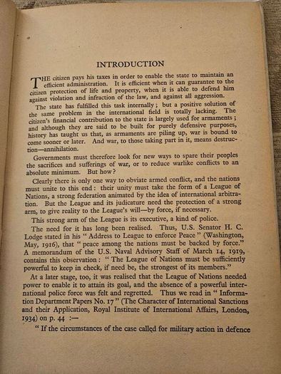 The International Police And World Security. By Victor Altman. First Edition 1945 Hardback With Dustjacket In Good Condition.  See Photos For Same.