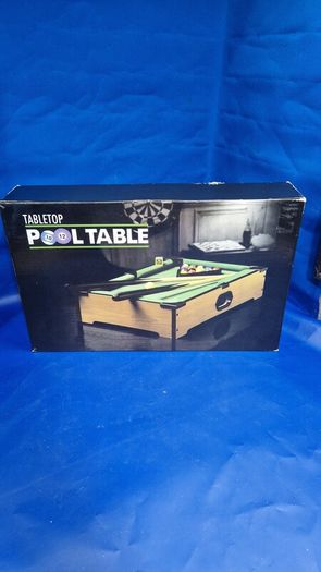 Tabletop Pool Table  Complete Set  All Accessories Included