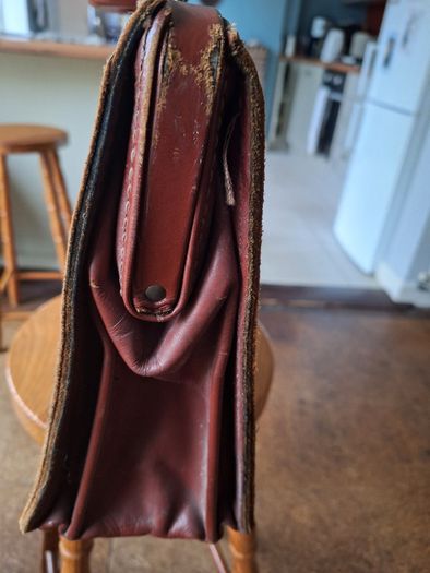 vintage briefcase