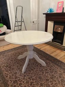 solid wood table