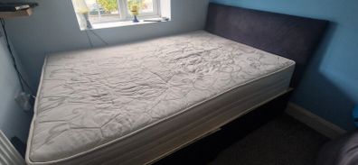 Free Double Bed with Mattress