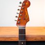 Fender Custom Shop Limited Edition 1961 STRAT RELIC 8 of 12 2000 - Gold (applied over a Sonic Blue base) Image 4