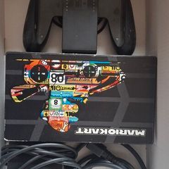 Nintendo switch in box with acceseries and game