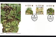 1986 Jersey Europa Stamps Nature Conservation Commemorative Stamps First Day Cover (FDC)