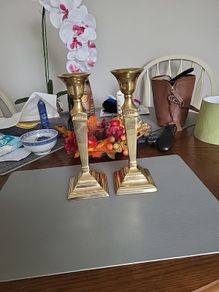Candle stick holders brass