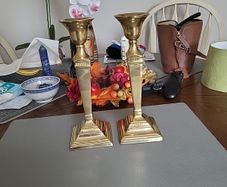Candle stick holders brass