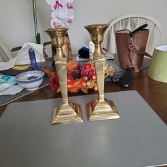 Candle stick holders brass