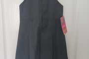 New Girls Pleated Pinafore Age 4