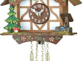 Black Forest Rocking Clock Kuckulino Quartz Movement 15cm