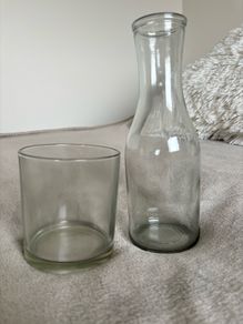 Clear Reused Glass