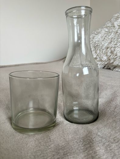 Clear Reused Glass