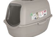 Pet Nova Cat Litter Box 56cm Cappuccino Activated Carbon Filter