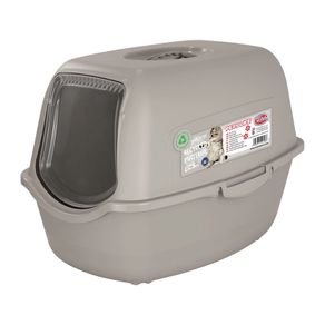 Pet Nova Cat Litter Box 56cm Cappuccino Activated Carbon Filter