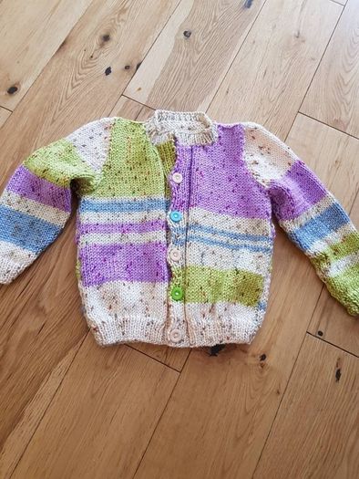 handknit cardigan