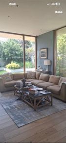 Furniture - Wetherley's Sandy/Beige 2 Piece L sofa