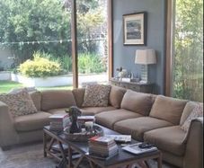 Furniture - Wetherley's Sandy/Beige 2 Piece L sofa