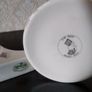 Irish Parian Donegal China "Rose" Mantle Clock and Candle Holder Image 5