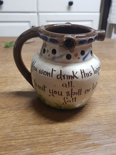 Vintage Cup Impossible to Drink from:)