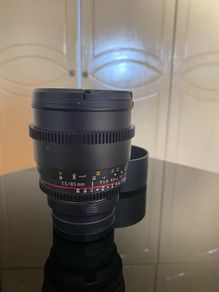 Samyang VDSLR 85mm T1.5