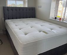 Bed and mattress