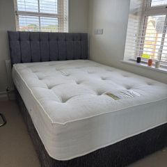 Bed and mattress