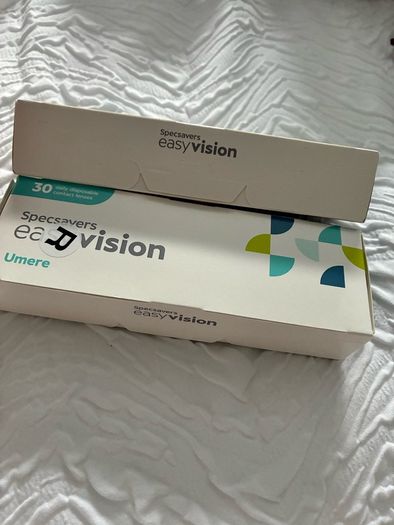 Contact lenses-Daily +2.50 -2 boxes