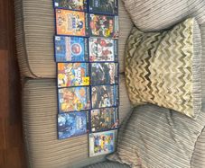 PlayStation 2 Retro Game Bundle - Simpsons Hit & Run + Road Rage - 12 Games (Most with Manuals)