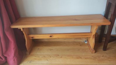 Wooden bench