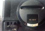 SEGA Mega Drive 16 bit with games.