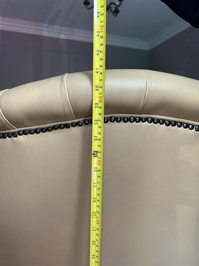 Leather armchair