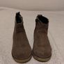 Brown Suede Boots Image 3