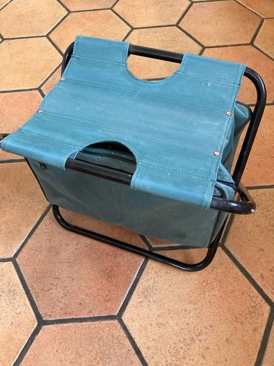 Folding Stool with Bag . Ideal for Fishing or Art painting.