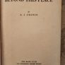 Beyond  This  Place. By A.j. Cronin. Hardback In Good Condition. Image 6