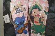 adults disney stitch flip flops