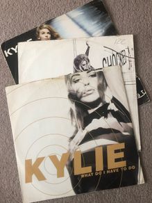 Kylie Minogue Three 3 12 Inch Vinyl Singles Pop 90s