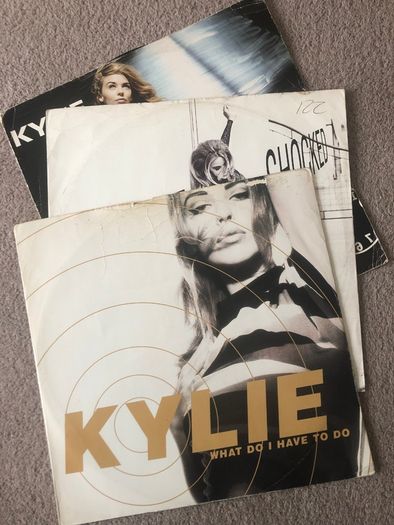 Kylie Minogue Three 3 12 Inch Vinyl Singles Pop 90s