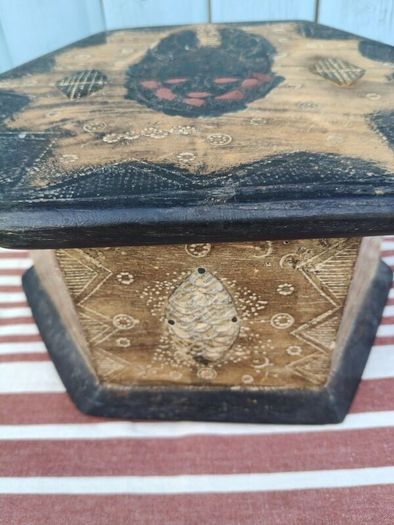 Carved Wooden Box