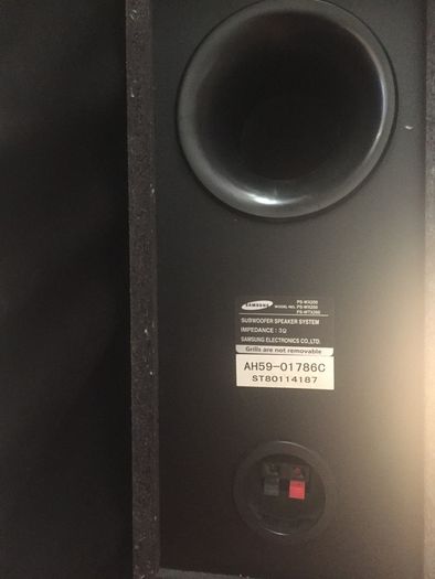 samsung HTX 250 subwoofer speaker