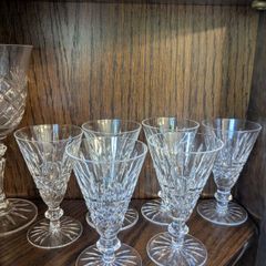 Waterford crystal Tramore Sherry glasses set of 6