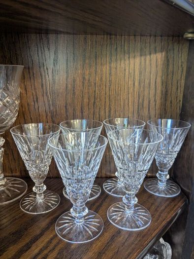 Waterford crystal Tramore Sherry glasses set of 6