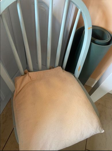 Solid Wood Farmhouse Kitchen Table + 4 Chairs