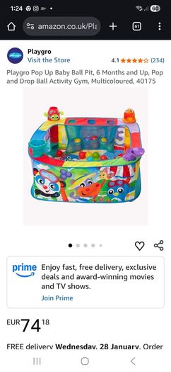 Ball pit toy