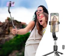 Live Broadcast Tripod Selfie Stick