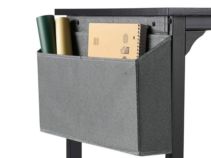 NEW SALE | Writing Computer Desk, Office Work Desk for student and worker, Laptop Table with Storage Bag and Headphone Hook,Modern Simple Style Desks for Bedroom, Home, Office(80x50x75cm)