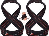 Figure 8 Weightlifting Straps (Pair)