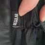 Black Motorbike Leather trousers Image 4
